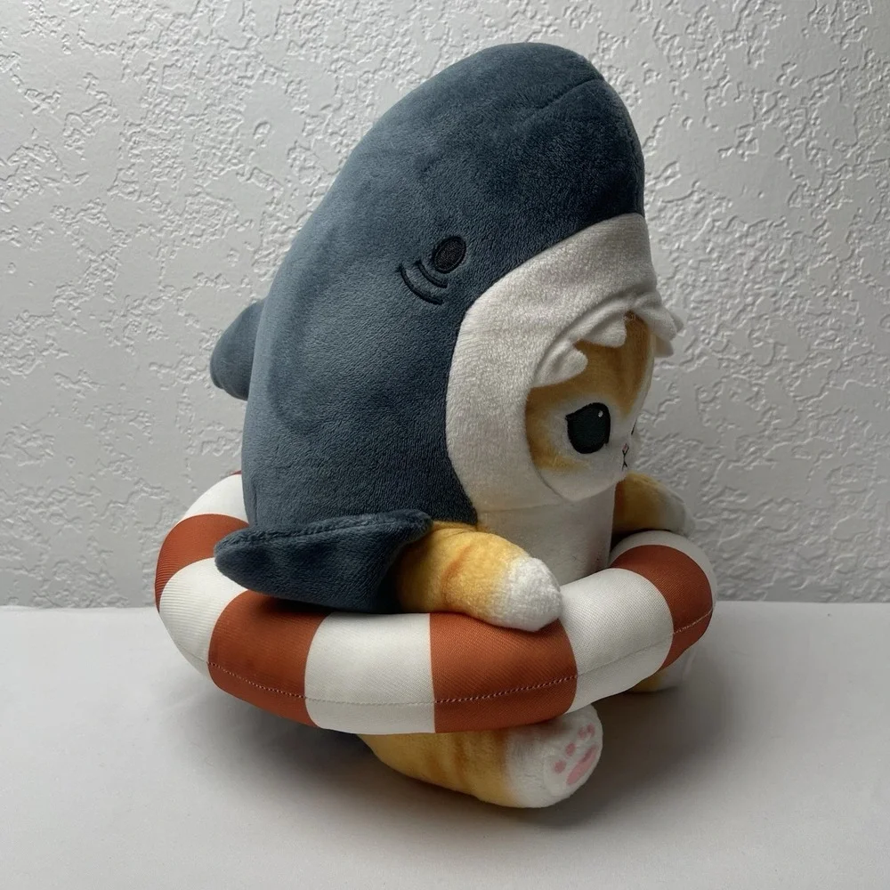 Mofusand Cat Shark 11 Inch Plush Stuffed Animal NWT